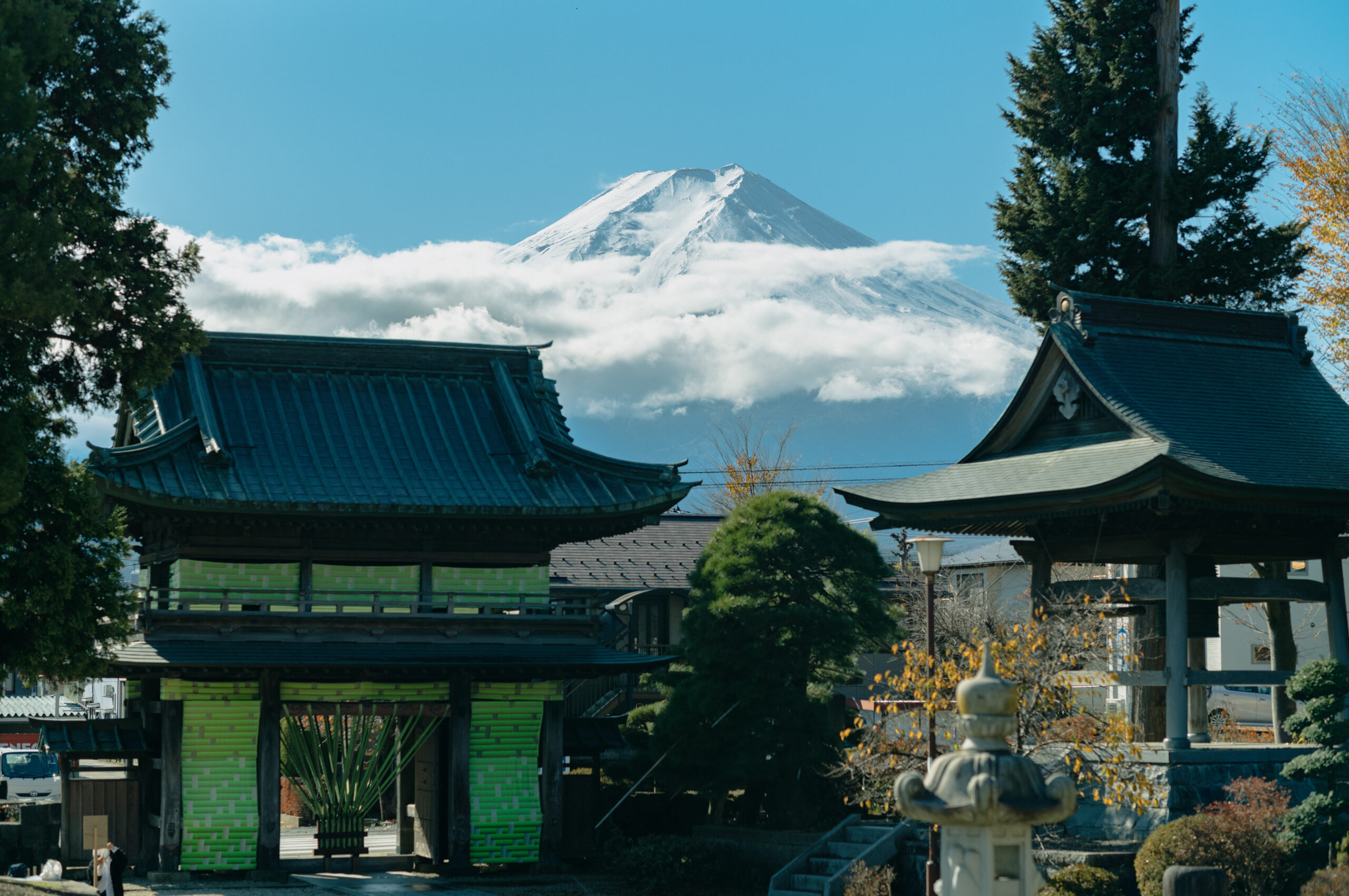 ⭐︎最高峰刺繍デザイン⭐︎ 花旅楽団 富士山 五重塔 日本 地図 松